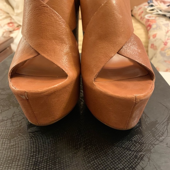 Leather Dolce Vita Wedges - Picture 4 of 5